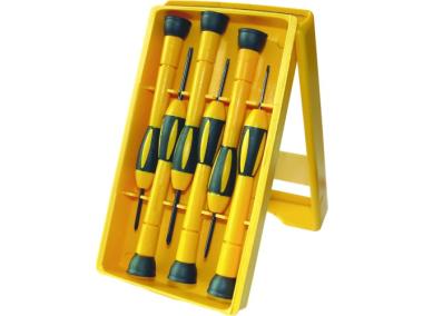 Zdjęcie: Wkrętaki zegarmistrzowskie 6 sztuk 2x ph 2x torx 2x pl HOME TOOLS