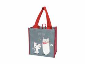 Torba na zakupy RPET 26x15x27 cm Love SIMPLE SOLUTIONS