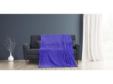 Zdjęcie: Koc Nessa violet 70x150 cm AMELIAHOME