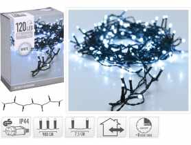 Łańcuch świetlny 9 m zimny biały 120 LED KOOPMAN