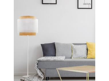 Zdjęcie: Lampa podłogowa Boho white 1 x E27 5566 TK LIGHTING