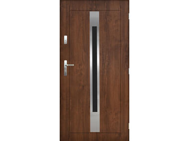 Zdjęcie: Drzwi zewnętrzne kair orzech 90p kpl PANTOR