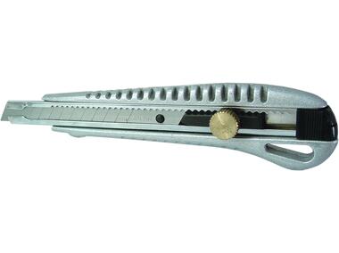 Zdjęcie: Nóż Manager 9 mm ostrze odłamywane, metalowe DEDRA