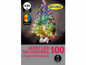 Lampki choinkowe LED łezki 100 lampek - 9,9 m multikoor BULINEX