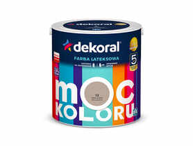Farba lateksowa Moc Koloru ciepłe kakao 2,5 L DEKORAL