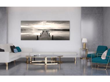 Zdjęcie: Obraz Canvas Silver1 60x150x2,8 cm Ex516 Sephia Molo STYLER