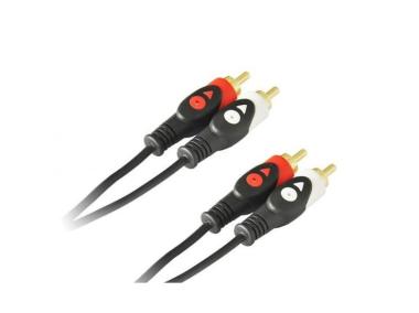 Zdjęcie: Kabel 5 m 2xRCA WT. - 2xRCA WT. LB0021 LIBOX