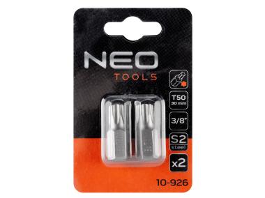 Zdjęcie: Końcówka Torx T50 x 30 mm, S2 x 2 szt. NEO