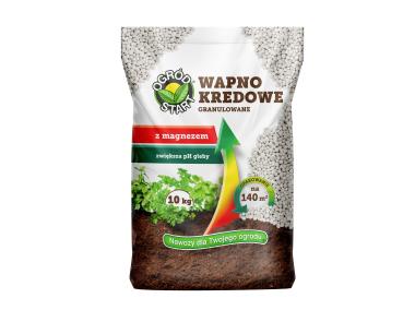 Zdjęcie: Wapno kredowe ogrodowe granulowane 10 kg OGRÓD START