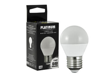 Zdjęcie: Żarówka LED G45 E27  6 W 640 lm pc+aluminium POLUX