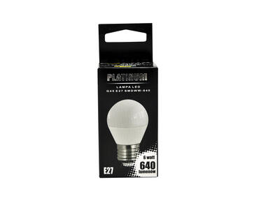 Zdjęcie: Żarówka LED G45 E27  6 W 640 lm pc+aluminium POLUX