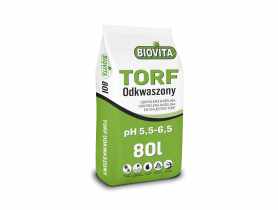 Torf odkwaszony 80 L BIOVITA