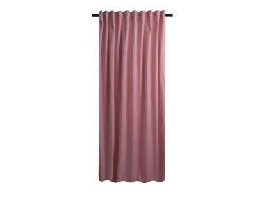 Zdjęcie: Zasłona welwetowa sztruks casual blush 140x270 cm CHIC HOME