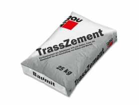 Cement portlandzki wysokiej klasy z trasem TrassZement 25 kg BAUMIT