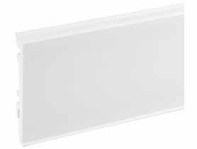 Listwa przypodłogowa PVC Masterline 1,3x8 cm, 2,2 m Biały RAL 9003 Mat CEZAR