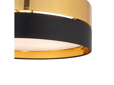 Zdjęcie: Lampa sufitowa Hilton black/gold 450 4 x E27 4180 TK LIGHTING