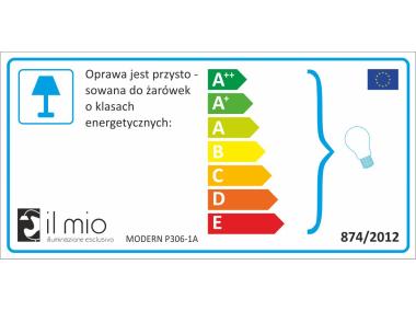 Zdjęcie: Lampa wisząca Modern E27 czarny IL MIO