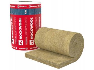 Zdjęcie: Mata z wełny skalnej Toprock Premium 180x2500x1000 mm ROCKWOOL