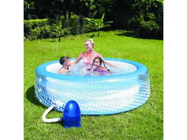 Zdjęcie: Basen Relax 196x53 cm Bubble Pool BESTWAY