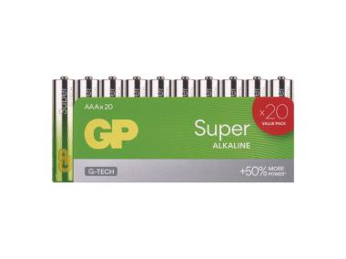 Zdjęcie: Bateria alkaliczna GP Super AAA (LR03) 20SH EMOS