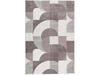 Zdjęcie: Dywan Stilo New Print 160x230 cm geometria szaro-antracytowa MULTI-DECOR