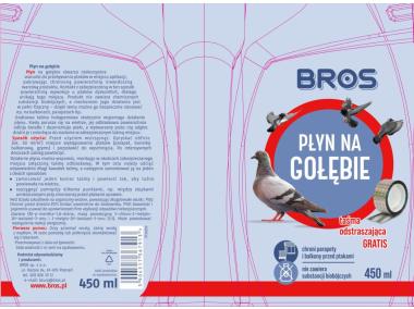 Zdjęcie: Płyn na gołębie 450 ml BROS