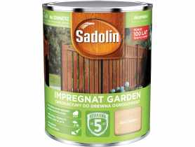 Impregnat do drewna ogrodowego Garden 0,7 L jasna sosna SADOLIN