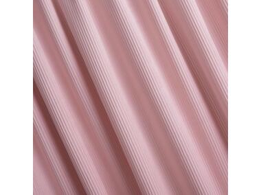Zdjęcie: Zasłona welwetowa sztruks casual różowa 140x270cm CHIC HOME