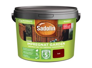 Zdjęcie: Impregnat do drewna Garden 9 L cedr SADOLIN