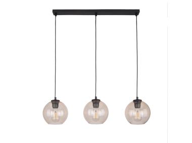 Zdjęcie: Lampa wisząca Cubus 3 x E27 bursztyn listwa 4598 TK LIGHTING