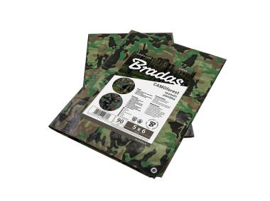 Zdjęcie: Plandeka kamuflażowa Camoforest 2 x 3 m, 90 g BRADAS