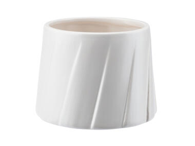 Zdjęcie: Osłonka ceramiczna 14,5 cm Gabriel 26857 biały VERDENIA