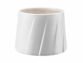 Osłonka ceramiczna 14,5 cm Gabriel 26857 biały VERDENIA