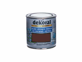 Emalia ftalowa Emakol Strong brązowy ciemny matowy 0,2 L DEKORAL