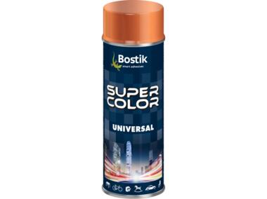 Zdjęcie: Lakier uniwersalny ogólnego zastosowania Super Color Universal miedziowy 400 ml BOSTIK