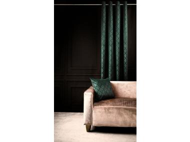 Zdjęcie: Zasłona welwetowa Maroko 140x270 cm zielony CHIC HOME