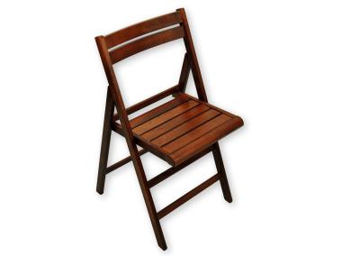 Zdjęcie: Krzesło bukowe wzmocnione brąz lakier KABEX
