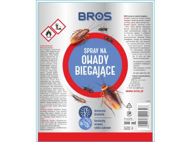 Zdjęcie: Spray na owady biegające 300 ml BROS