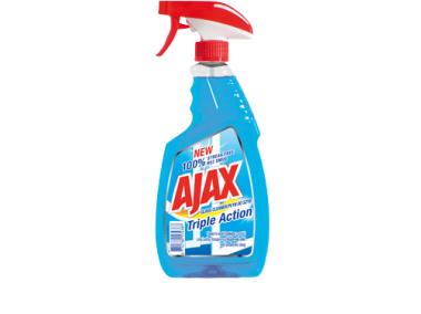 Zdjęcie: Płyn do szyb 500 ml Triple Action AJAX