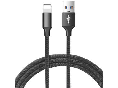 Zdjęcie: Kabel USB - Lightning szary 1,5 m VA0005 VAYOX