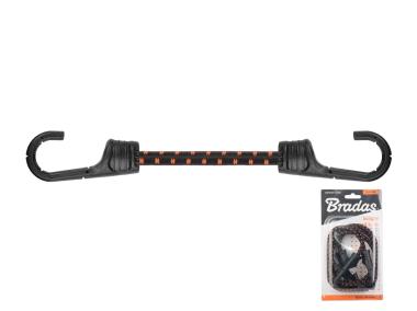 Zdjęcie: Guma elastyczna z hakiem metalowym pokrytym PVC Bungee Cord Hook 120 cm, 2 sztuki BRADAS