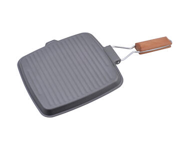 Zdjęcie: Patelnia grillowa Classic 24 cm ze składaną rączką SMART KITCHEN COOKING