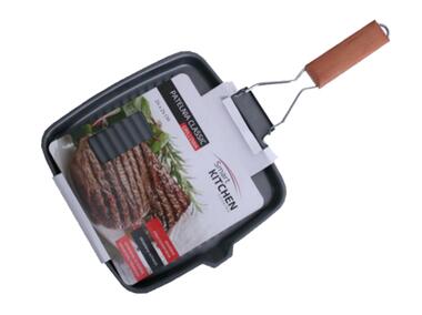 Zdjęcie: Patelnia grillowa Classic 24 cm ze składaną rączką SMART KITCHEN COOKING