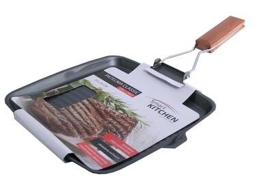 Zdjęcie: Patelnia grillowa Classic 24 cm ze składaną rączką SMART KITCHEN COOKING