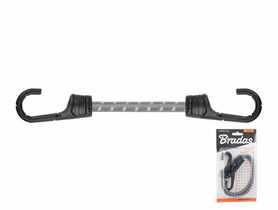 Guma elastyczna z hakiem metalowym pokrytym PVC Bungee Cord Hook 40 cm, 2 sztuk BRADAS