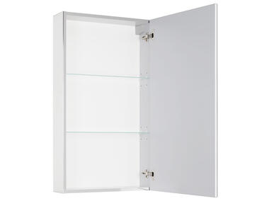 Zdjęcie: Szafka lustrzana 50x90x16 cm, 1 drzwi, boki lustrzane, System c szafki lustrzane uniwersalne ASTOR