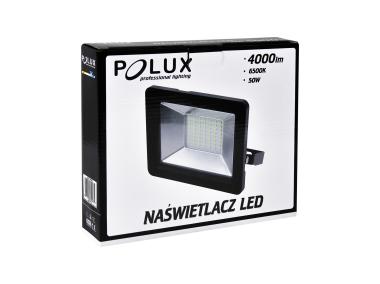 Zdjęcie: Naświetlacz LED 50 W 6500 K czarny POLUX