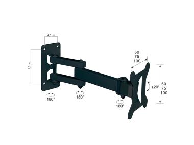 Zdjęcie: Uchwyt LCD Ateny 17-32 cali LB-200 LIBOX