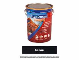 Impregnat do drewna 5 L heban LUXDECOR