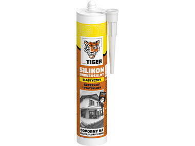 Zdjęcie: Silikon uniwersalny czarny 260 ml TIGER